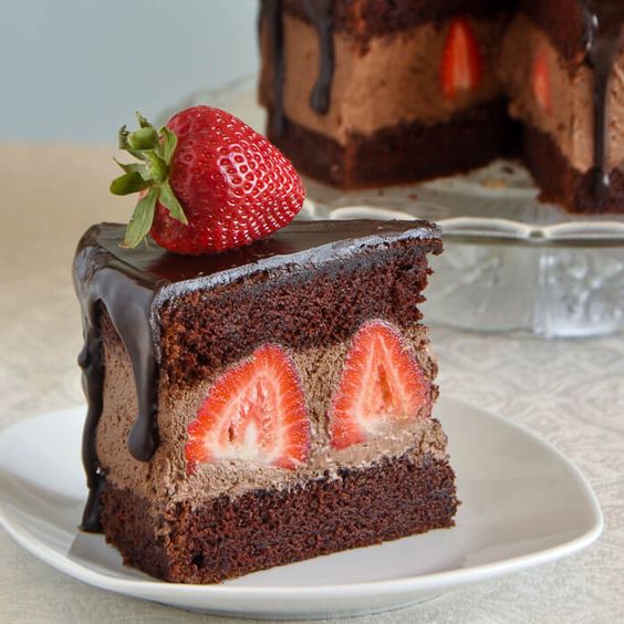 Strawberry cake